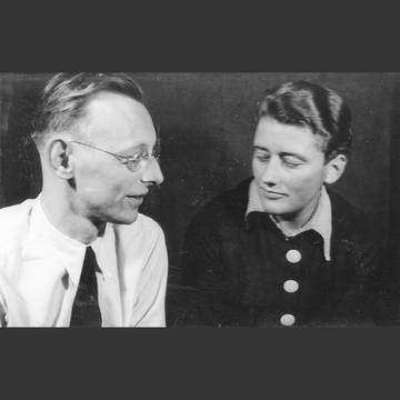 (Carl Orff and Gunild Keetman around 1937)