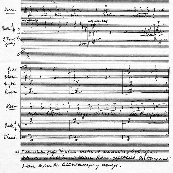 (Page of autograph score with Witches’ scene)