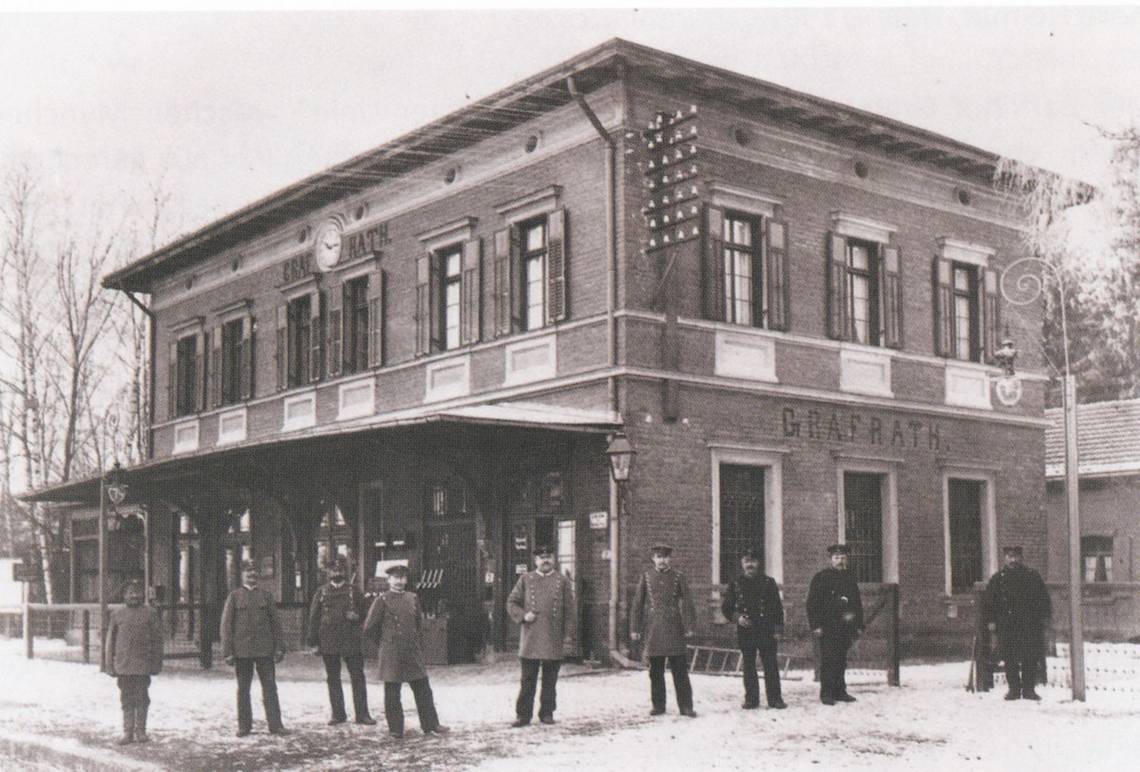[Bahnhof Grafrath 1902, © Archiv Grafrath]